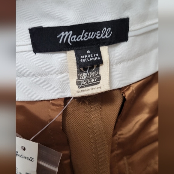 Madewell Harlow Wide-Leg Pant In Tan/Beige - Picture 7 of 16